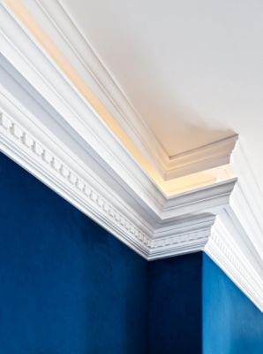 C422 Corniche plafond polyuréthane Orac Decor Luxxus - 17x19,5x200cm (h x p x L) moulure décorative A l'unité