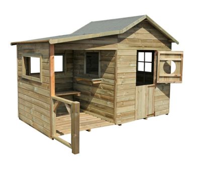 Cabane De Jardin Maisonnette Pour Enfant Bois Pvc Castorama Fr