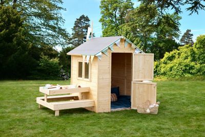 Cabane de jardin en bois Noline pour enfant - Site de creationmobilier !
