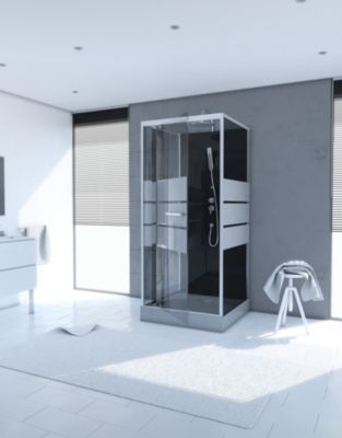 Cabine de douche 90 carrée 90x90x225cm - SCRATCHY 90