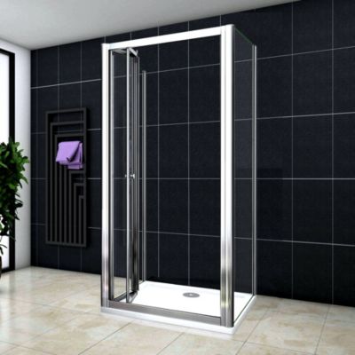 Cabine De Douche 90x70x70x185cm Cabine De Douche U Porte De Douche Pliante