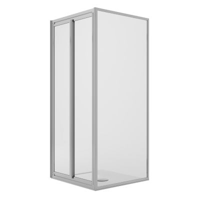 Cabine Douche Demi-Circulaire 90x90 H185 Transparent 6mm mod