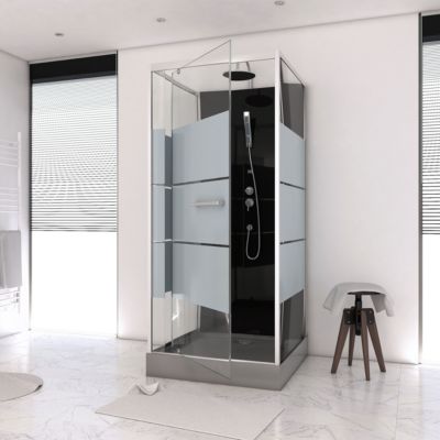 Cabine de douche carrée 80x80x220cm - SCRATCHY 80