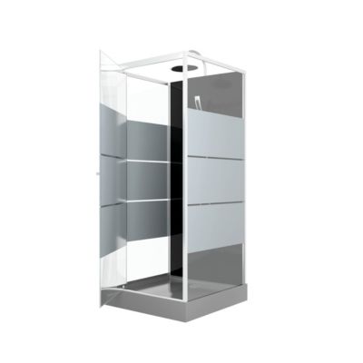 Cabine de douche carrée 80x80x220cm - SCRATCHY 80