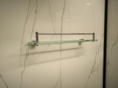 Cabine de douche carrée 90x90 QUADRA Marble