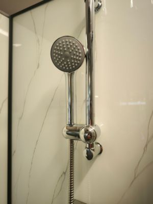 Cabine de douche carrée 90x90 QUADRA Marble
