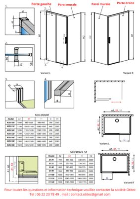 Dimensions Cabine De Douche
