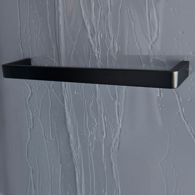 Cabine de douche hydromassante carrée noir GoodHome Beloya 90 x 90 cm
