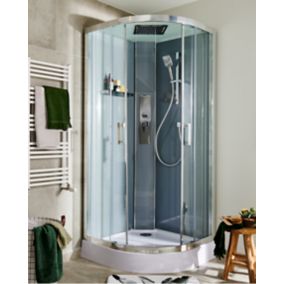 Cabine de douche à l'italienne sur mesure – Evolyo