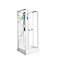 Cabine de douche intégrale, Juist Schulte 80 x 80 cm, ouverture vers l'intérieur