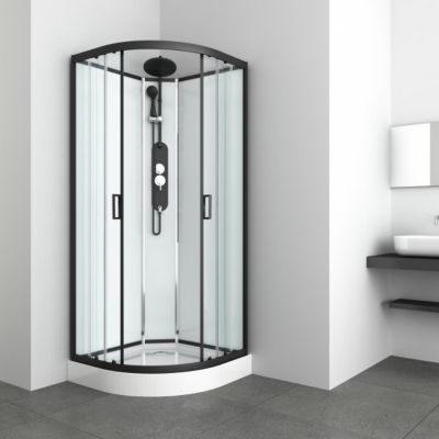 Cabine de douche KINEDA I 90 x 90 x 225 cm montage rapide