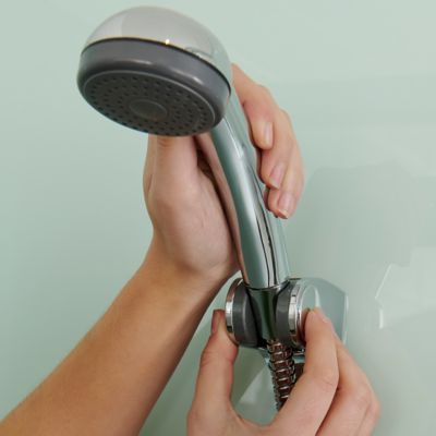 Cabine de douche l.80 x L.80 x H.200 cm – blanche, avec mitigeur et douchette, GoodHome Arkell