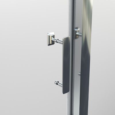 Cabine de douche l.90 x L.90 x H.220 cm – hydromassante, finition miroir, montage facile, GoodHome Beloya