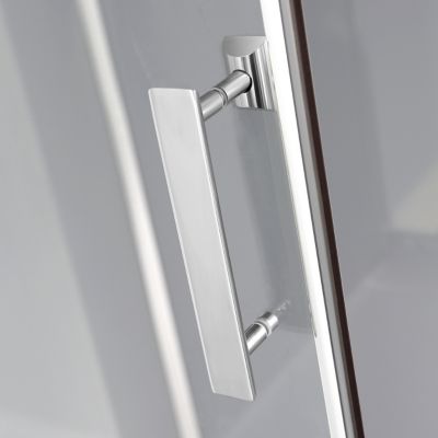 Cabine de douche l.90 x L.90 x H.220 cm – hydromassante, fond gris profilés chromés, traitement anticalcaire, GoodHome Beloya