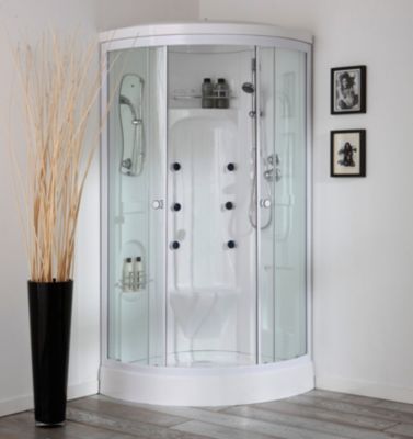Cabine De Douche Multifonctionnelle Avec Hydromassage 90X90 - Vesuvio