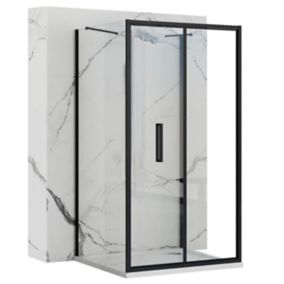 Cabine de douche murale REA Rapid fold 100x90