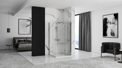 Cabine de douche pliante REA Fold N2 Modulée 70x120