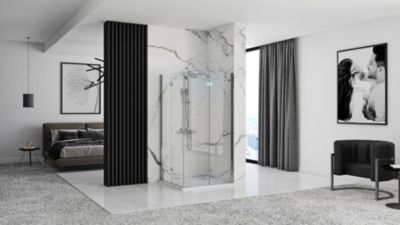 Cabine de douche pliante REA Fold N2 Modulée 70x120