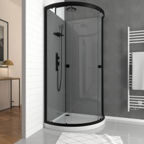 Cabine de douche receveur prête à poser EDEN Plus porte coulissante  roulettes métal receveur de douche 120x80 hauteur 9 cm