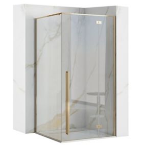 Cabine de douche REA Fargo gold 90x120