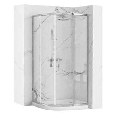 Cabine De Douche Rea Look 80X80 Chrome