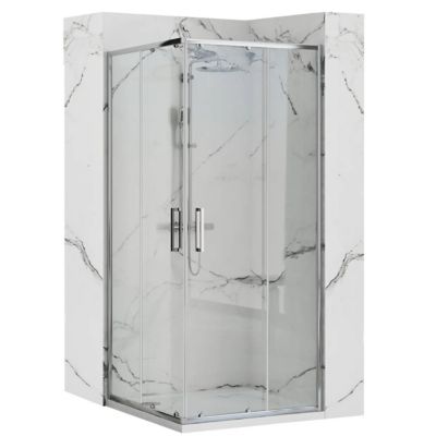 Cabine de douche REA Punto Chrome 80x80