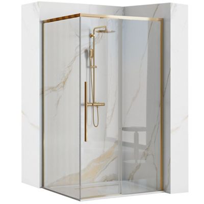 Cabine de douche REA Solar gold 90x90