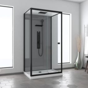 Cabine de douche monomah (wemor) 90/44 b/k avec mz 90x90x206, sans