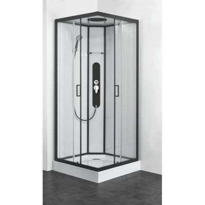 Cabine de douche VANDERA II 90x90x225 cm montage rapide