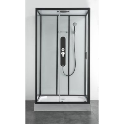 Cabine de douche VANDERA III 120x80x225 cm montage rapide