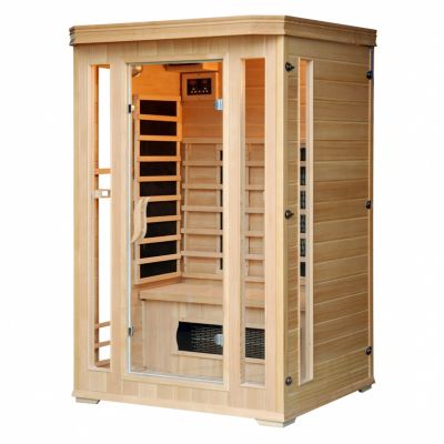 Cabine de sauna luxe infrarouge 2 places NARVIK