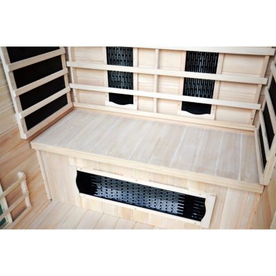 Cabine de sauna luxe infrarouge 2 places NARVIK