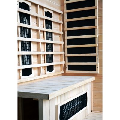 Cabine de sauna luxe infrarouge 2 places NARVIK