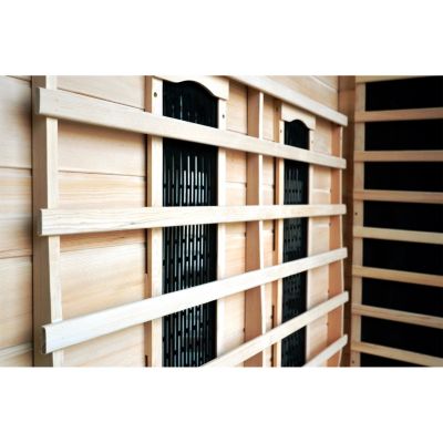 Cabine de sauna luxe infrarouge 2 places NARVIK