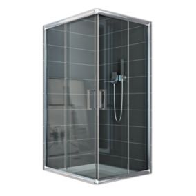 Cabine Douche 70x90 H185 Transparent 6mm mod. Alabama