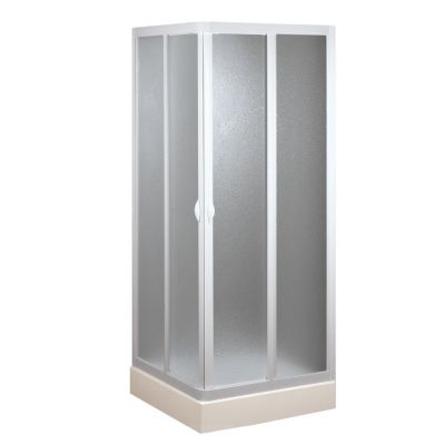 Cabine douche 80x120CM en acrylique mod. Venere avec ouverture centrale