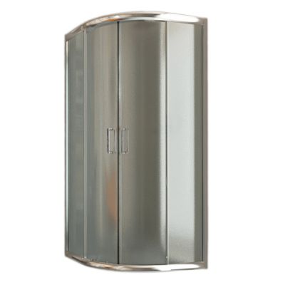 Cabine Douche Demi-Circulaire 80x80 H185 Opaque 6mm mod. Alabama