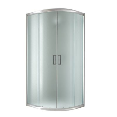 Cabine Douche Demi-Circulaire 80x80 H198 Opaque 6mm mod. Alabama