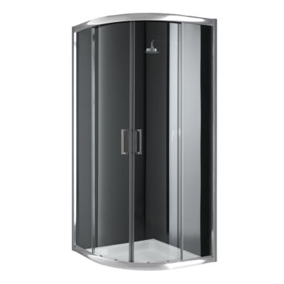 Cabine Douche Demi-Circulaire 90x90 H198 Transparent 6mm mod. Alabama