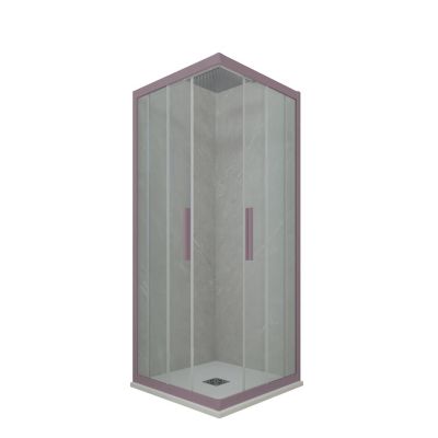 CABINE DE DOUCHE PARE-BAIGNOIRE 70x170CM EN PVC CRILEX ACRYLIQUE PORTE