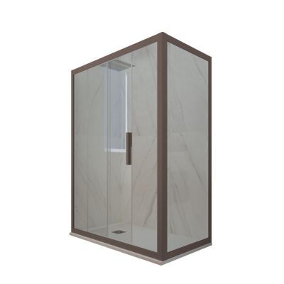Porte De Douche Pivotante Kinequartz  à Coupler Avec Fixe Kinequartz Charnieres A Droite H 2 00 M L 78 79 92488680