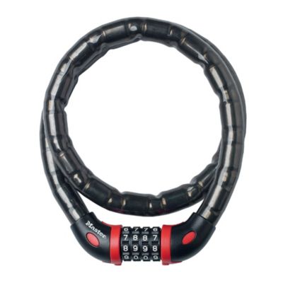 Câble articulé à clé de 1m x Ø 18mm Master Lock