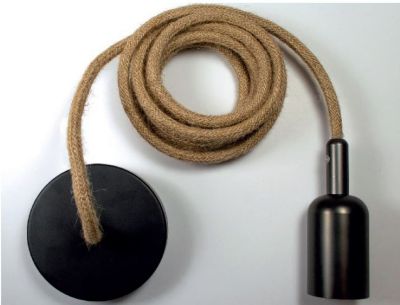 Câble d’alimentation électrique rond en corde Tibelec 3m