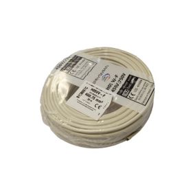 CABLE ELECTRIQUE BLANC 4 X 0.75 (BOBINE DE 50M)