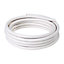 Câble électrique flexible H03VVF 3x0,75 mm² Blanc - 25 m
