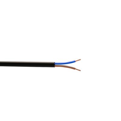 Câble électrique flexible H03VVH2F 2x0,75 mm² Noir - 25 m