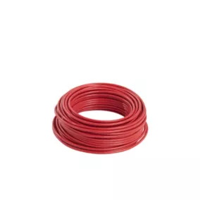Câble électrique H07VR 6 mm² Rouge - 25 m