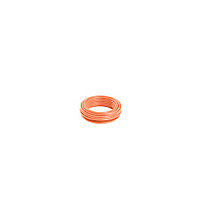 Câble électrique H07VU 1,5 mm² Orange - 5 m