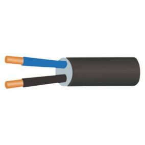 Câble électrique U1000R2V 2x1,5 mm² Nexans - 150 m vendu au mètre linéaire