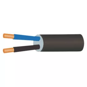 Câble électrique U1000R2V 2X10 mm² Nexans - 50 m vendu au mètre linéaire